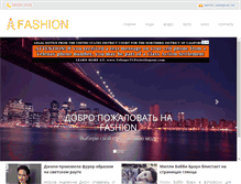 Tablet Screenshot of fashion.mksat.net